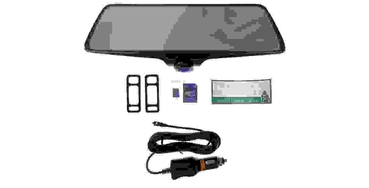Contenu du colis de la dashcam Rétrocam 360° - Mobilicam Contenu du colis de la dashcam Rétrocam 360° - Mobilicam