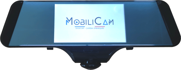 Dashcam Rétrocam 360° + caméra arrière + carte SD 16Go Offerte