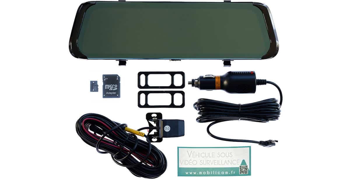 Contenu du colis du Pack Sécurité Rétrovision - Mobilicam Contenu du colis du Pack Sécurité Rétrovision - Mobilicam